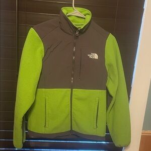 The North Face Green and Gray Jacket